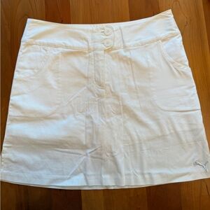 Puma White Golf Skort NWT
